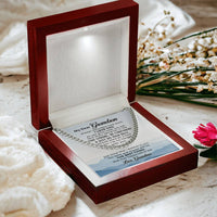 Load image into Gallery viewer, To My Grandson Necklace from Grandma, Always Remember Grandson Necklace
