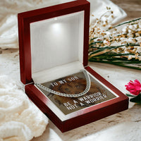 Load image into Gallery viewer, To My Son Necklace Gifts for Son from Mom and Dad, Unique Birthday Gifts for Son
