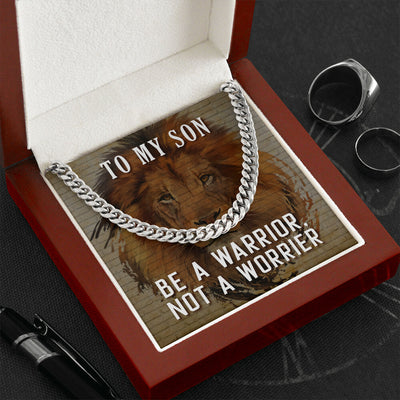 Load image into Gallery viewer, To My Son Necklace Gifts for Son from Mom and Dad, Unique Birthday Gifts for Son
