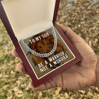 Load image into Gallery viewer, To My Son Necklace Gifts for Son from Mom and Dad, Unique Birthday Gifts for Son
