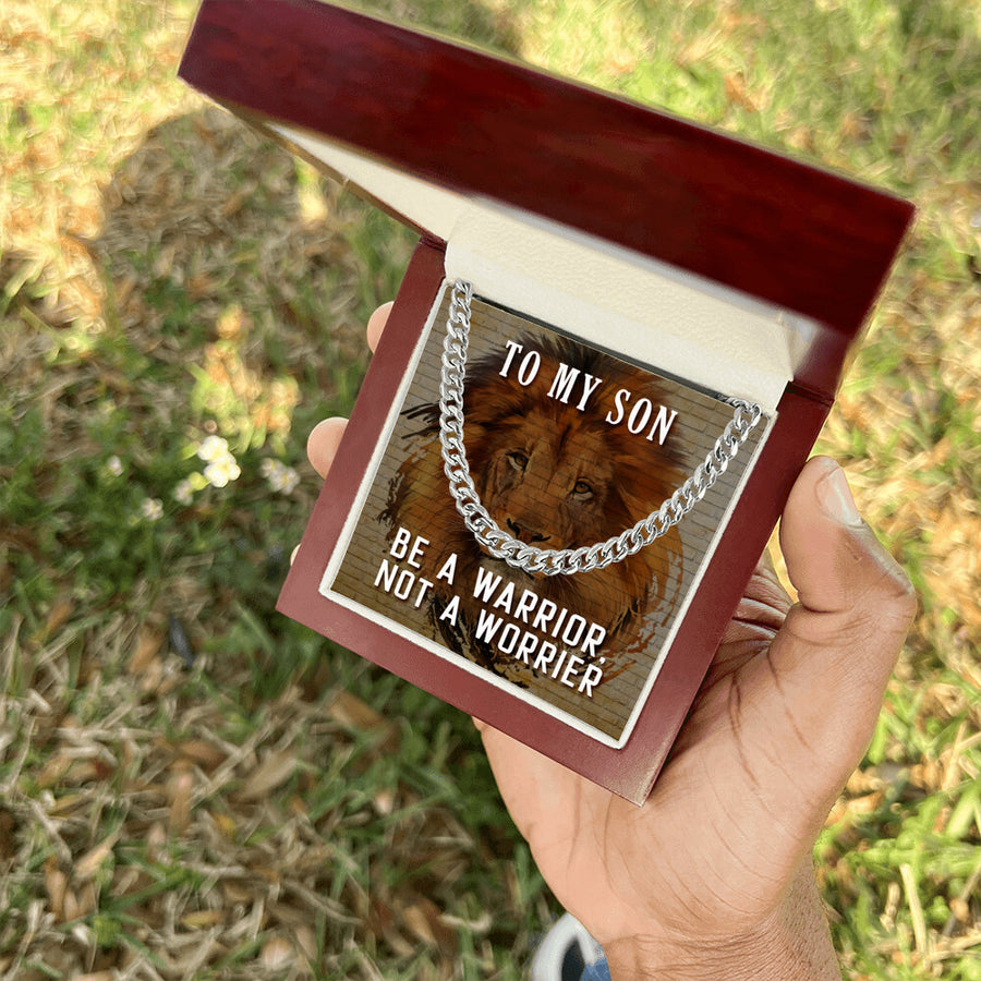 To My Son Necklace Gifts for Son from Mom and Dad, Unique Birthday Gifts for Son