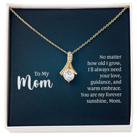 Load image into Gallery viewer, To My Mom Necklace from Daughter and Son, I&#39;ll Always Need Your Love
