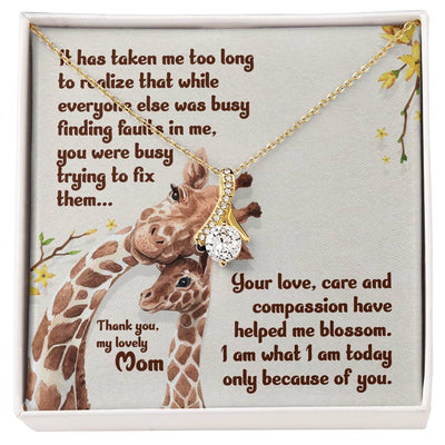 Load image into Gallery viewer, To My Mom Necklace from Daughter, Unique Birthday Gift for Mom from Son
