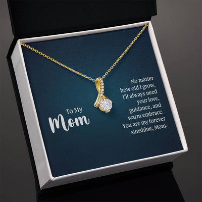 Load image into Gallery viewer, To My Mom Necklace from Daughter and Son, I&amp;#39;ll Always Need Your Love
