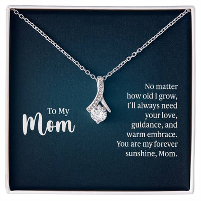 Load image into Gallery viewer, To My Mom Necklace from Daughter and Son, I&amp;#39;ll Always Need Your Love

