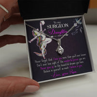 Load image into Gallery viewer, To My Nurse Daughter Necklace from Dad, Thank You Gift for My Nurse Daughter
