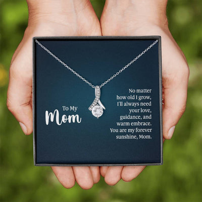 Load image into Gallery viewer, To My Mom Necklace from Daughter and Son, I&amp;#39;ll Always Need Your Love
