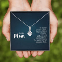 Load image into Gallery viewer, To My Mom Necklace from Daughter and Son, I&#39;ll Always Need Your Love
