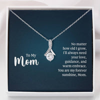 Load image into Gallery viewer, To My Mom Necklace from Daughter and Son, I&#39;ll Always Need Your Love
