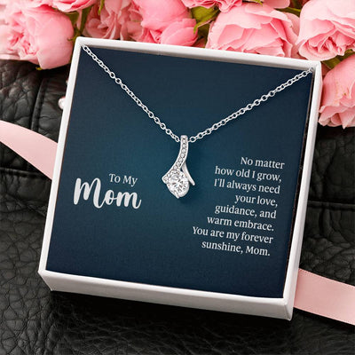 Load image into Gallery viewer, To My Mom Necklace from Daughter and Son, I&amp;#39;ll Always Need Your Love
