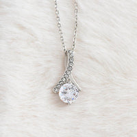 Load image into Gallery viewer, To My Daughter Necklace from Dad, You Are the Light of My Life
