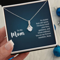 Load image into Gallery viewer, To My Mom Necklace from Daughter and Son, I&#39;ll Always Need Your Love
