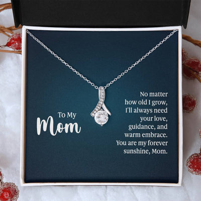 Load image into Gallery viewer, To My Mom Necklace from Daughter and Son, I&amp;#39;ll Always Need Your Love
