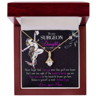 Load image into Gallery viewer, To My Nurse Daughter Necklace from Dad, Thank You Gift for My Nurse Daughter

