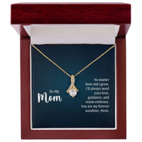 Load image into Gallery viewer, To My Mom Necklace from Daughter and Son, I&#39;ll Always Need Your Love
