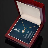 Load image into Gallery viewer, To My Mom Necklace from Daughter and Son, I&#39;ll Always Need Your Love
