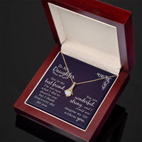 Load image into Gallery viewer, To My Daughter Necklace from Mom and Dad, Sentimental Gifts for Daughter from Mom and Dad
