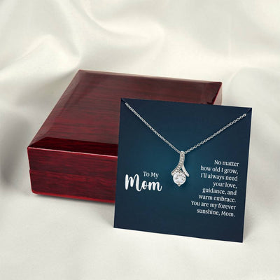 Load image into Gallery viewer, To My Mom Necklace from Daughter and Son, I&amp;#39;ll Always Need Your Love
