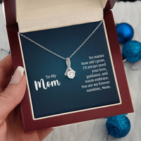 Load image into Gallery viewer, To My Mom Necklace from Daughter and Son, I&#39;ll Always Need Your Love
