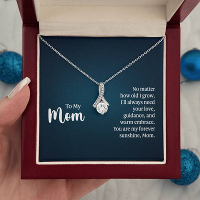 Load image into Gallery viewer, To My Mom Necklace from Daughter and Son, I&amp;#39;ll Always Need Your Love
