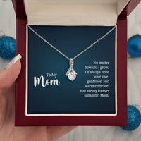 Load image into Gallery viewer, To My Mom Necklace from Daughter and Son, I&#39;ll Always Need Your Love

