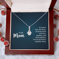 Load image into Gallery viewer, To My Mom Necklace from Daughter and Son, I&#39;ll Always Need Your Love
