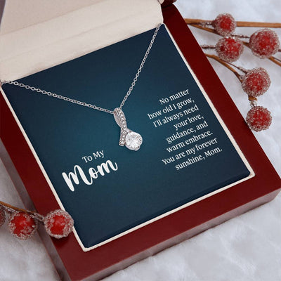 Load image into Gallery viewer, To My Mom Necklace from Daughter and Son, I&amp;#39;ll Always Need Your Love
