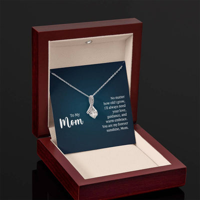 Load image into Gallery viewer, To My Mom Necklace from Daughter and Son, I&amp;#39;ll Always Need Your Love

