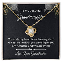Load image into Gallery viewer, To My Granddaughter Necklace from Nana, Birthday Present for Granddaughter from Grandma
