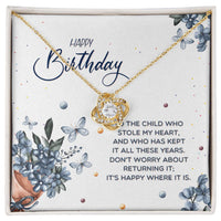 Load image into Gallery viewer, Best Gifts for Teenage Girls, Birthday Love Knot Necklace for Daughter Granddaughter
