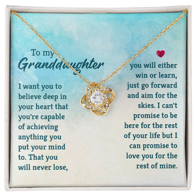 Load image into Gallery viewer, Granddaughter Necklace from Grandma, Special Birthday Gifts for Granddaughter from Nana
