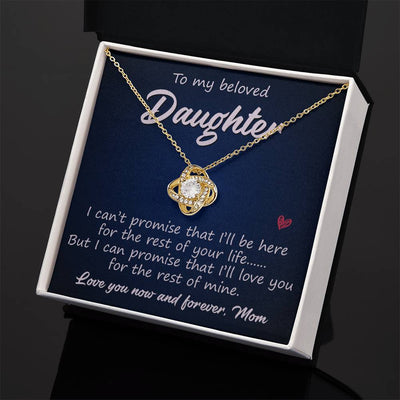 Load image into Gallery viewer, To My Daughter Necklace from Mom, Meaningful Necklaces for Daughter from Mom
