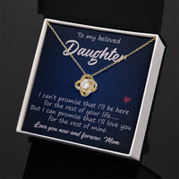 Load image into Gallery viewer, To My Daughter Necklace from Mom, Meaningful Necklaces for Daughter from Mom
