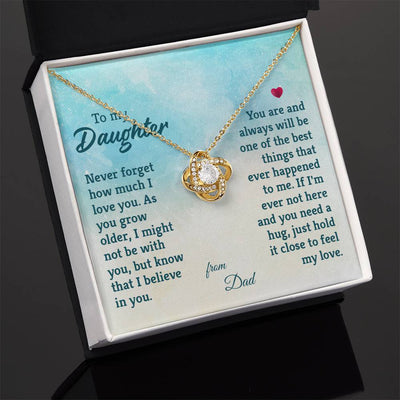 Load image into Gallery viewer, To My Daughter Necklace from Dad, The Best Things That Ever Happened to Me
