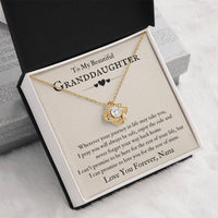 Load image into Gallery viewer, To My Beautiful Granddaughter Necklace from Nana, Never Forget Your Way Back Home
