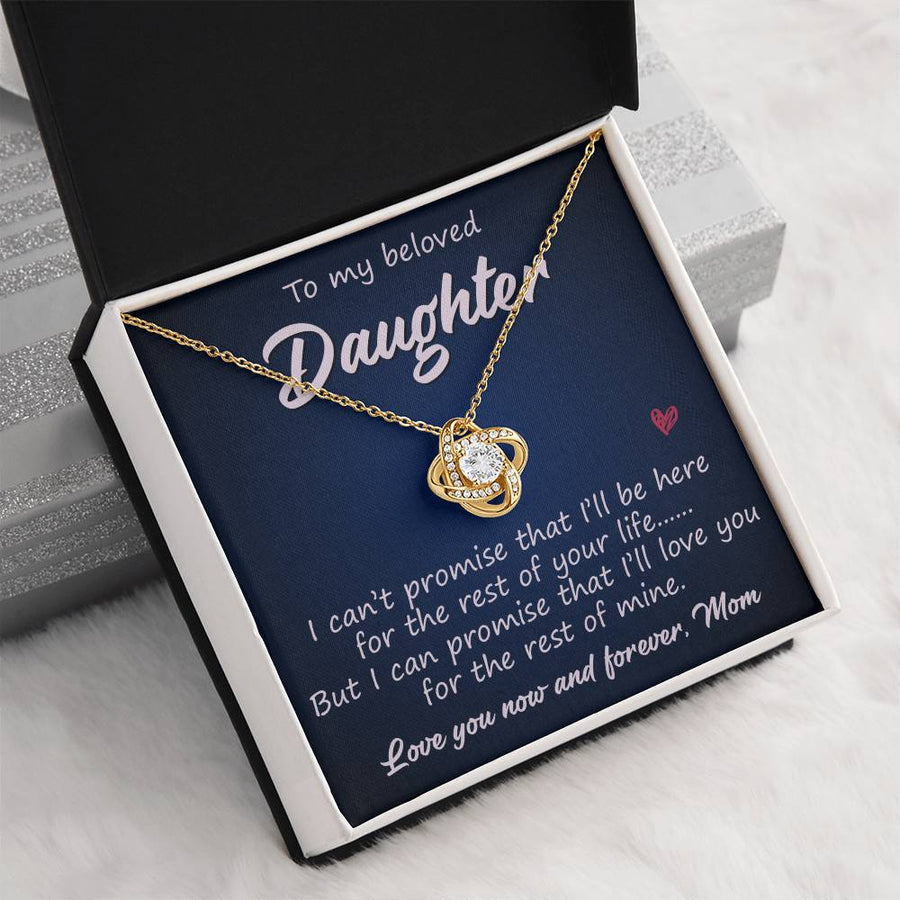 To My Daughter Necklace from Mom, Meaningful Necklaces for Daughter from Mom