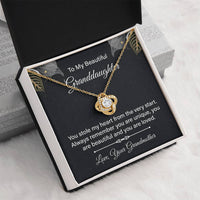 Load image into Gallery viewer, To My Granddaughter Necklace from Nana, Birthday Present for Granddaughter from Grandma
