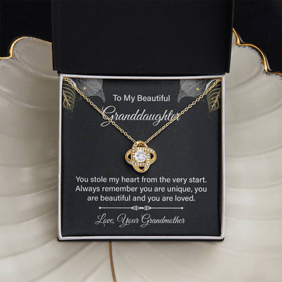 Load image into Gallery viewer, To My Granddaughter Necklace from Nana, Birthday Present for Granddaughter from Grandma
