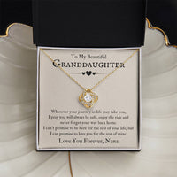 Load image into Gallery viewer, To My Beautiful Granddaughter Necklace from Nana, Never Forget Your Way Back Home
