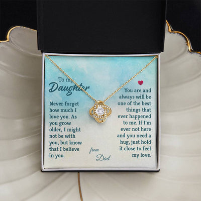 Load image into Gallery viewer, To My Daughter Necklace from Dad, The Best Things That Ever Happened to Me
