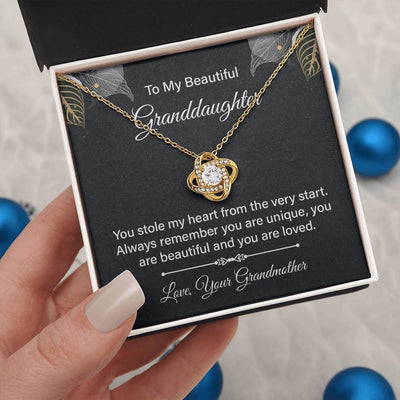 Load image into Gallery viewer, To My Granddaughter Necklace from Nana, Birthday Present for Granddaughter from Grandma
