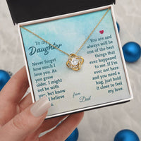 Load image into Gallery viewer, To My Daughter Necklace from Dad, The Best Things That Ever Happened to Me
