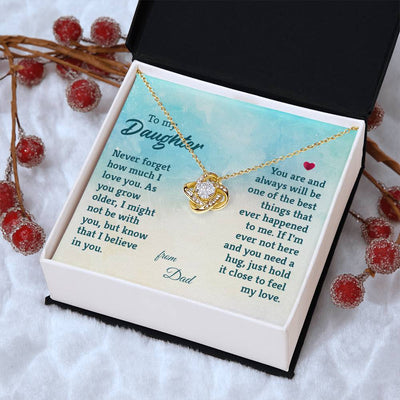 Load image into Gallery viewer, To My Daughter Necklace from Dad, The Best Things That Ever Happened to Me
