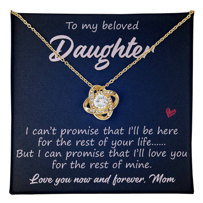 Load image into Gallery viewer, To My Daughter Necklace from Mom, Meaningful Necklaces for Daughter from Mom
