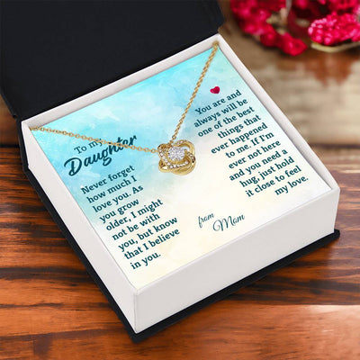 Load image into Gallery viewer, To My Daughter Necklace from Mom, The Best Things That Ever Happened to Me
