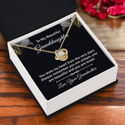 Load image into Gallery viewer, To My Granddaughter Necklace from Nana, Birthday Present for Granddaughter from Grandma
