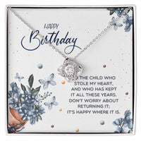 Load image into Gallery viewer, Best Gifts for Teenage Girls, Birthday Love Knot Necklace for Daughter Granddaughter
