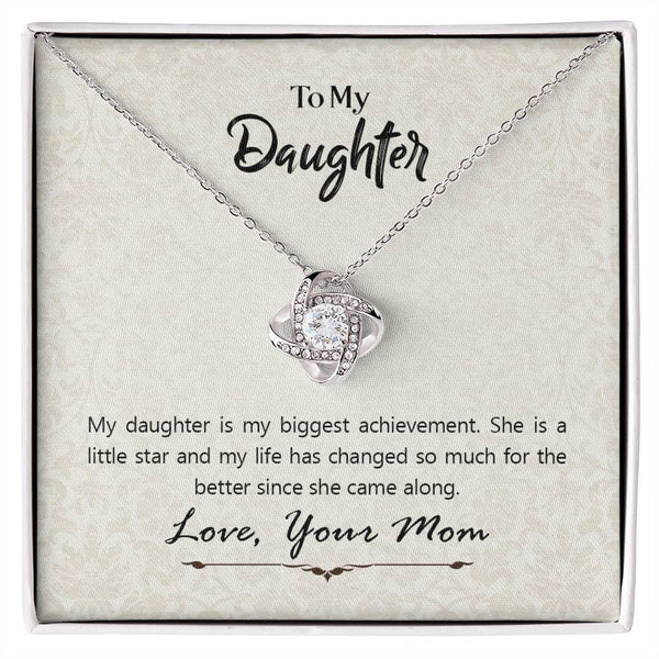 Meaningful Necklace for Daughter from Mom, Sentimental Birthday Gifts for Daughter from Mom