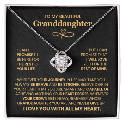 Load image into Gallery viewer, To My Beautiful Granddaughter, Wherever Your Journey in Life May Take You, Be Brave and Be Strong
