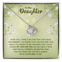 Load image into Gallery viewer, To My Daughter Necklace from Mom, Birthday Necklace for Daughter from Mom and Dad
